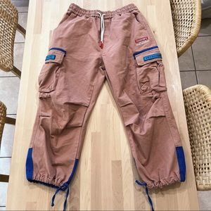 Coursemys Hip Hop Streetwear Cargo Joggers
